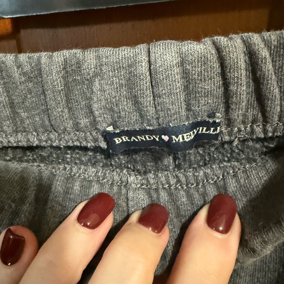 Brandy Melville Sweat Pants One Size - Picture 2 of 3